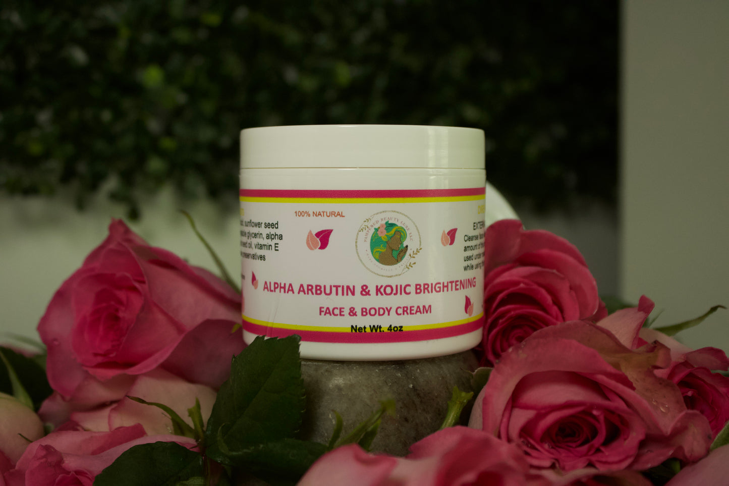 Alpha Arbutin & Kojic Brightening Face and Body Cream