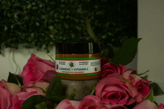 Turmeric + Vitamin C Face Mask with Bearberry