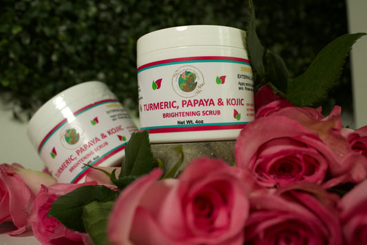 Turmeric, Papaya and Kojic Brightening Scrub